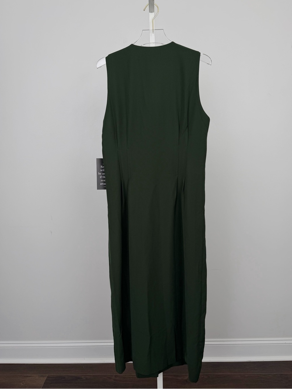 Tuckernuck Verdant Green Crepe Embroidered Nell Dress - Picture 3 of 10